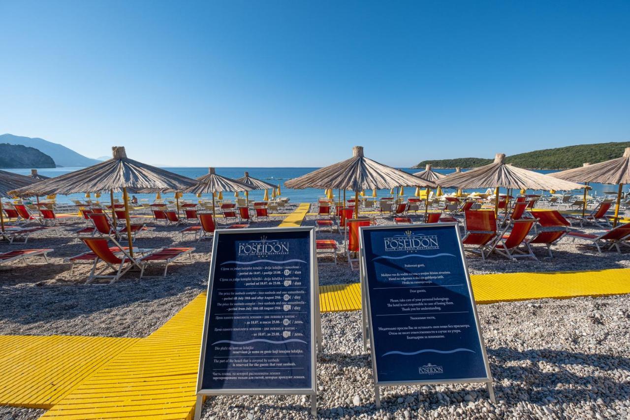 Poseidon The Beach Hotel Budva Buitenkant foto